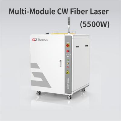 China Módulo Multi Laser de Fibra CW de Alta Eficiência de 5500W com Tipo de Gabinete à venda