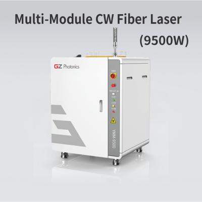 China High Performance CW Portable Compact Fiber Laser 9500W Energy Efficiency for sale