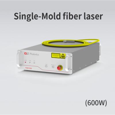 China Waterkoeling Continuous Wave Fiber Laser 600W Energiebesparende enkelvorm Te koop