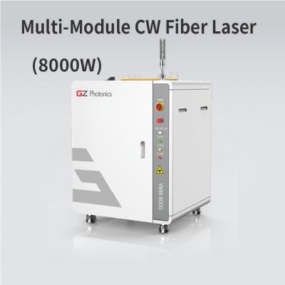 China Continuous Wave 8000W Fiber Laser High Strength With Customizable Frequency for sale