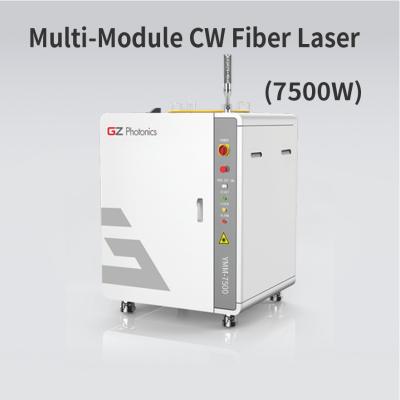 China Multi Module 7500W Water Cooled Fiber Laser High Precision For Shipbuilding for sale