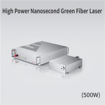 China High Power Nanosecond 500w Fiber Laser Electric Control Green Fiber Laser With Customized Design for sale