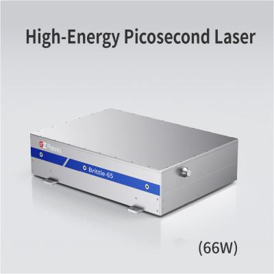 China Hochenergetischer 66W Picosekundenfaserlaser mit geringer thermischer Wirkung zu verkaufen