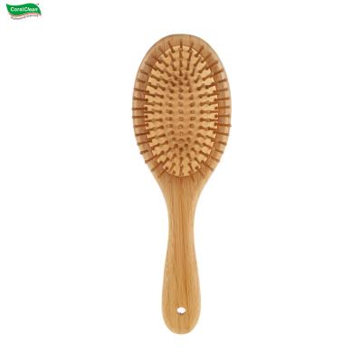 China High Quality Scalp Air Hair Comb Comfortable Bamboo Comb Cushion Comb For Hair Care Travel Home for sale