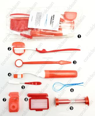 China Dental Hygiene Kit Orthodontic Home Orthodontic Cleaning Kit Orthodontic Kit for sale