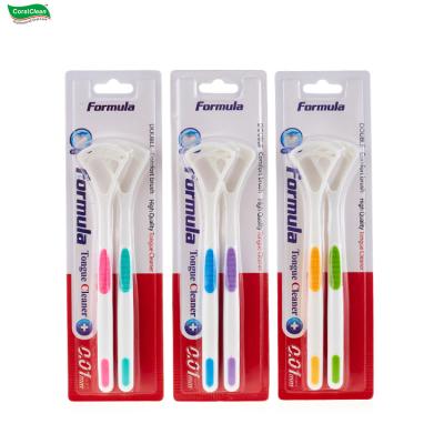 China Tongue Cleaner Oral Function Tongue Care OEM Cleaning Tongue Scraper For Oral Hygiene for sale