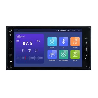 China GPS 7 Inch Universal Car DVD Player Android 2 Din Radio For Toyota 1+16g Car Stereo for sale