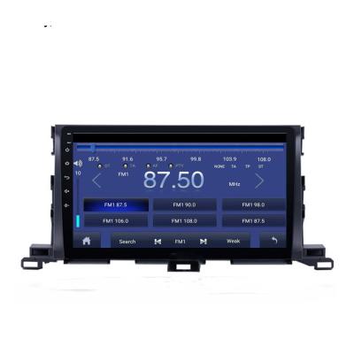 China GPS car radio gps auto audio multimedia player for toyota highlander 2015 android car stereo for sale