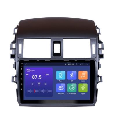 China Android 10.1 Car GPS Navigation Head Unit IPS Screen Video Support Reverse Camera For Toyota Corolla 2006-2015 for sale