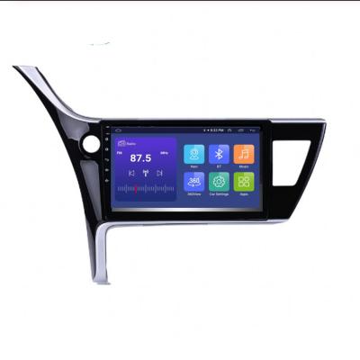 China 9 Inch IPS Touch Screen Car Radio Multimedia Gps Stereo GPS DVD Player With Mirror Link For RHD Toyota Corolla 2017-2019 for sale