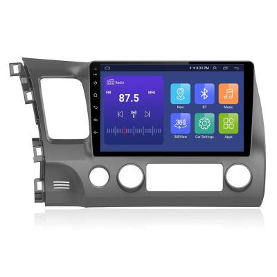 China GPS Touch Screen Car Video Gps Android Car DVD Player With Mirror Link For Left Hand Steering Honda Civic 2007-2011 for sale