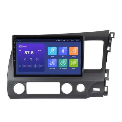 China Android GPS Car Radio DVD Player With Gps Navigation Car Video For Left Hand Drive Honda Civic 2007-2011 for sale