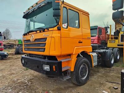 China Shacman Oranje Kleur Rechter-Hand Drive Traktor Truck F3000 6X4 Zwaar hoofd Te koop