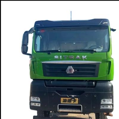 China SITRACK Tractor Truck Head 6*4 480HP 500HP EUR 5 10wheel 10 16 Heavy Truck Manual de três eixos à venda