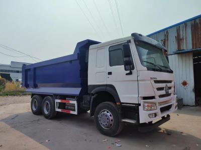 China Sinotruck HOWO 20cbm 6X4 371HP 380HP 400HP Drc Guyana camión de descarga usado con tirador en venta