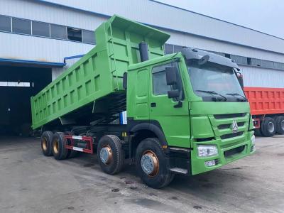 China 12 wielen gebruikt HOWO Dump Truck Radiale banden ontwerp Tweedehands Truck Te koop