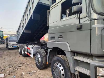 Chine Camion à décharge Shacman 8*4 F3000 d'occasion avec transmission manuelle à vendre