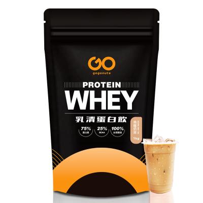 China Gain Muscle Protein Supplement Health Care Supplements 100% Whey Protein Powder with Oolong Milk for sale