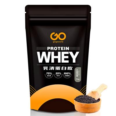 China Gain Muscle Protein Supplement High Quality Whey Protein With Sesame Latte Product Nutrition Food for sale