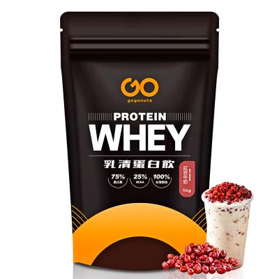 China Muscle Gain Protein Supplement Fitness Nutrient Custom Whey Protein With Red Bean Milk for sale