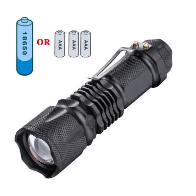 China 18650 18650 Rechargeable Torch Flashlight Alloy 3W XPE LED Flashlight Rechargeable Battery Emergency NI-MH ROHS Ip54 >12 CE Waterproof Aluminum Tactical for sale