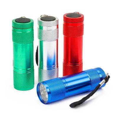 China Emergency Outdoor Torch Light 6LED Flashlight Camping Aluminum Torch LED Light Summer for sale