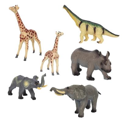 China Modern Wholesale Kids PVC Animal Toy Small Jurassic Decoration Model Dinosaur Simulation Action Figures Education Toys With for sale