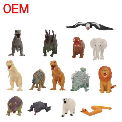 China Promotional gifts 2024 Hot selling Custom pvc plastic animal figurine toy for kids toy for sale