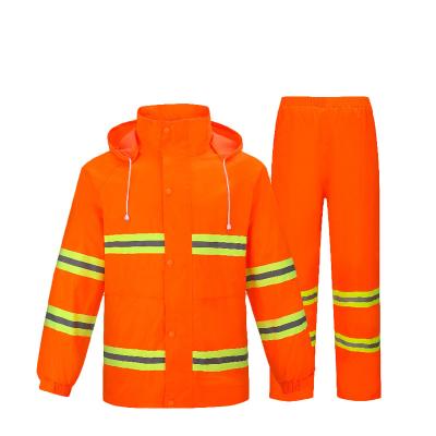 China Raincoat Rain Waterproof Windproof Pants Split Reflective Hygiene Rain Rescue Emergency Rain Safe Waterproof Windproof Suit for sale