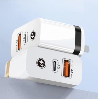 China Mobile Phone/Ipad/Camera/PDA/MP3 12W Palladium Fast Charger Suitable For iPhone 12 Universal Mobile Phone Head USB 2.4a Wall Charger Charging Wholesale for sale