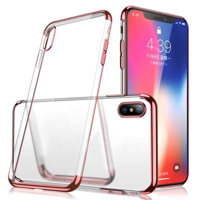 China Mobile Phone Accessories TPU Shockproof Case For iPhone Cases Hot Selling TPU Soft Protective Cell Phone Covers Case For iPhone x/xr/xs Phone Case Max Making for sale