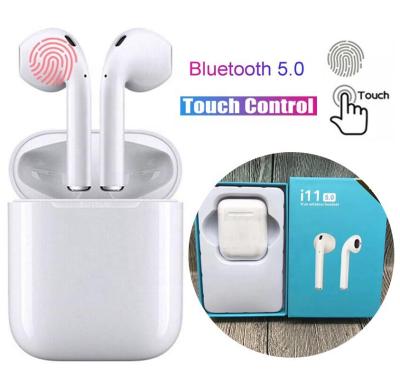 China Cheap Price i11 TWS Bluetooth Earphone Touch Control Wireless Earphone Blue Tooth Earphone With Ear MIC for sale