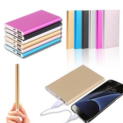 China Ultrathin Power Bank Factory Selling Power Banks 5000mah Portable Slim Mini Charger Power Bank For All Cell Phones for sale