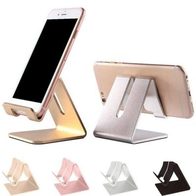 China Universal Mobile Phone Holder Stand Metal Tablet Desktop Mounts & Holders for iPhone X/8/7/6 plus for iPad for sale