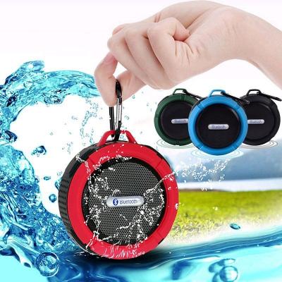 China Mobile Phone High Capacity Tooth C6 Mini Portable Waterproof Blue Speaker Wireless Charger With 3D Stereo Surround For Sony Phone for sale