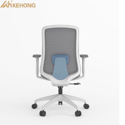 China (Size) Mesh Ergonomic Swivel Office Chair Adjustable Most Comfortable Back Mid Modern Office Furniture for sale