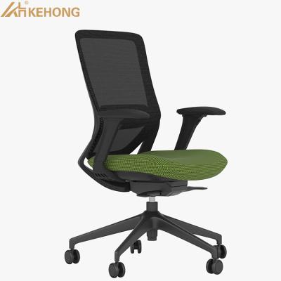 China Black Ergonomic Mesh With Lumbar High Back Office Chair Support (Height) Adjustable Modern Chair Armrests Office Chair for sale