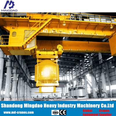 China CE ISO Certificates Approved Metallurgical Workshop Ladle Crane Casting and Foundry Bridge Crane for sale