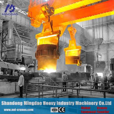 China 2018 New Type 20 Ton Overhead Crane Manufacturer For Molten Metal Casting Workshop for sale