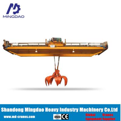 China China Leading QZ Model Double Beam Grab Bridge Crane Overhead Crane Price for sale