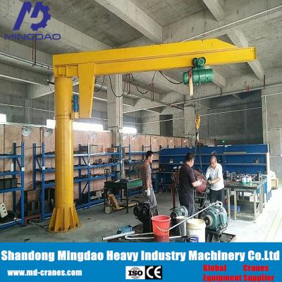 China 2018 Hot Sale High Quality Chinese Supplier Free Standing Pillar Column Jib Crane with Low Price for sale