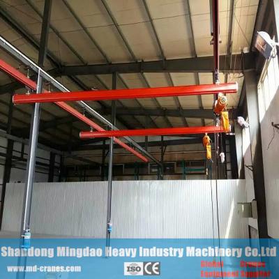 China 200kg 300kg 500kg Light Duty KBK Overhead Crane with Electric Chain Hoist for sale