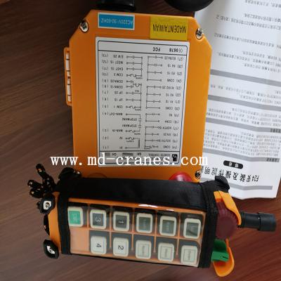 China F24-10D Radio Remote Control for Overhead Crane Gantry Crane Jib Crane for sale