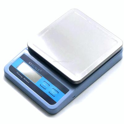 China Plastic+steel 10kg pocket battery scale 0.1g fruit scale for sale