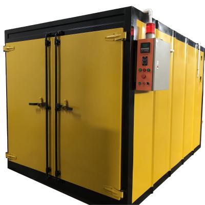 China Jeans Curing Oven Gas Heating 120 Capacity Pieces Curing Oven For Jeans Drying Process for sale