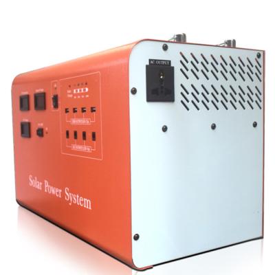 China Cost Effective Manufacturer High Inverter Solar Power System 500w Solar Built In 440*230*280 Lithium Battery for sale