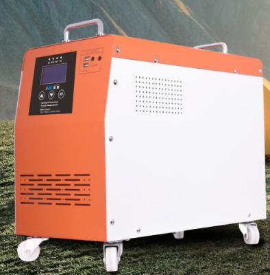 China China Supplier Hot Selling 500*220*385 Controller Built-in Solar Inverter and 1000W/24V Lithium Battery for sale