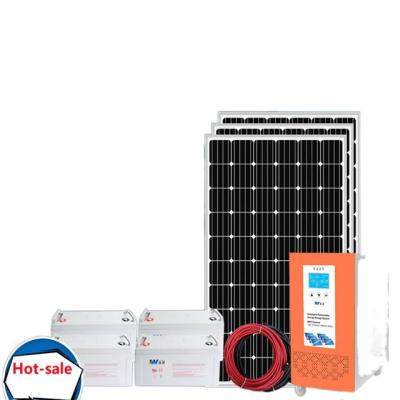 China Home Solar Panel 315w 6KW Solar System Inverter And Controller Flexible Integration With 100ah Battery for sale