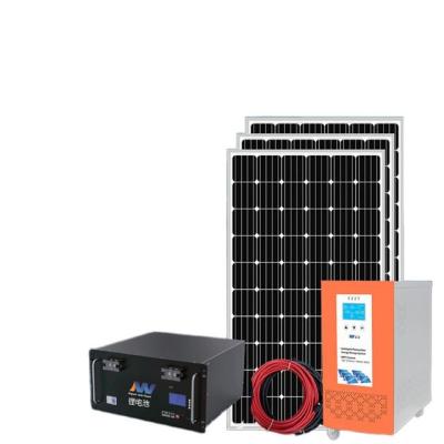 China 3000W SOLAR Home OFF GRID Solar Inverter 51.2V 50AH Lithium Battery Household Solar System for sale