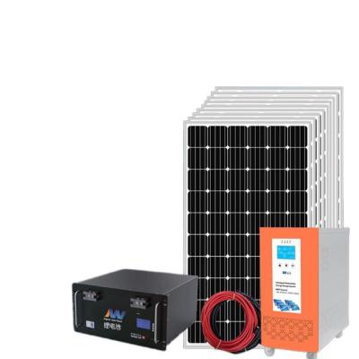 China Lithium Battery Home Household Inverter 51.2V 260AH SOLAR POWER 3000W Solar System for sale